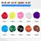 4E's Novelty Washable Tempera Paint Set for Kids – 10 Bright Colors – 16oz Bottles – Non Toxic Washable Paint for Crafts, Classroom, Tempura Paints for Children – Ages 4-8 Paint for Kids Washable